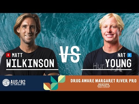 Matt Wilkinson vs. Nat Young - Round Two, Heat 2 - Drug Aware Margaret River Pro 2017