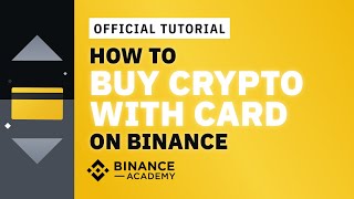 How to Buy Crypto With Card on Binance | #Binance Official Guide