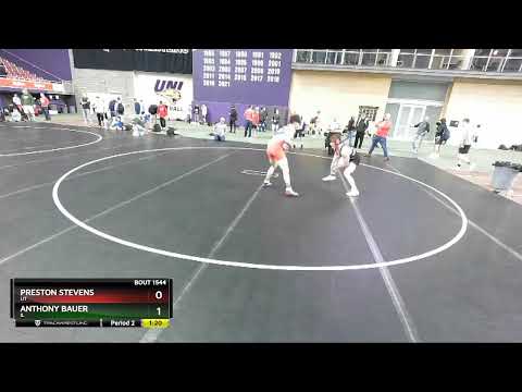 160 Lbs Cons. Round 5 - Preston Stevens, UT Vs Anthony Bauer, IL 1bba