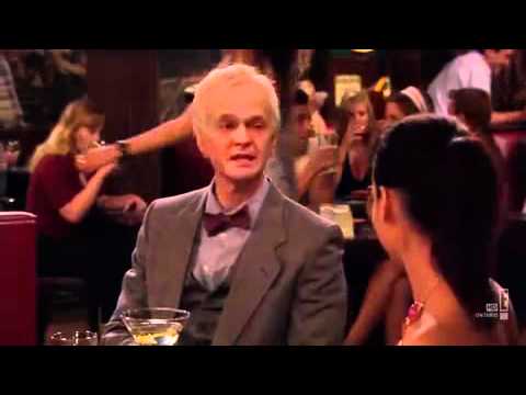 Barney Stinson as an old man