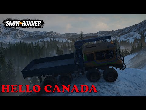 SnowRunner Ep 51     Mud and Snow Running in the Yukon