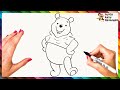 How To Draw Winnie The Pooh Step By Step ️Winnie The Pooh Drawing Easy