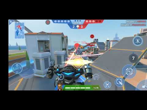 Mech Arena Sniper kills 2nd place MVP