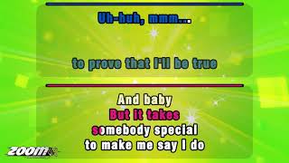 Michael Buble - Baby You&#39;ve Got What It Takes - Karaoke Version from Zoom Karaoke
