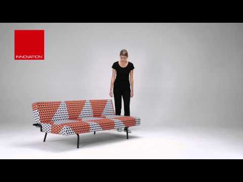 Innovation Schlafsofa Super Light, besonders leicht umbaubar