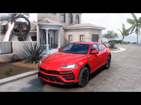 Lamborghini Urus - Forza Horizon 5 | Logitech g29 + shifter gameplay
