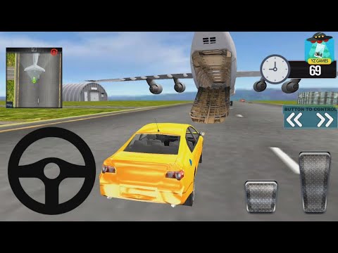 Modern Car Transporter Plane - Android Gameplay