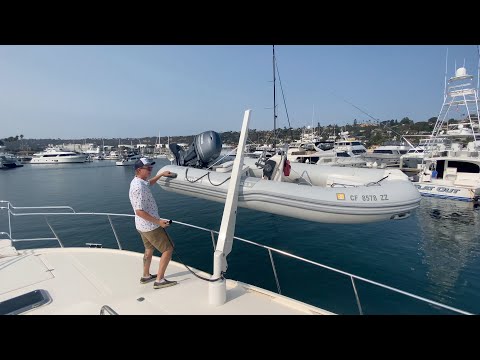 Launching a Tender off of a Mikelson!