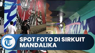 Spot Foto Grafiti Cantik di Terowongan Sirkuit Mandalika, Libatkan Komunitas Grafiti Terbesar Asia