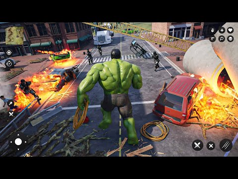 Incredible Monster Crime City - Monster Hero City Rescue | Android GamePlay
