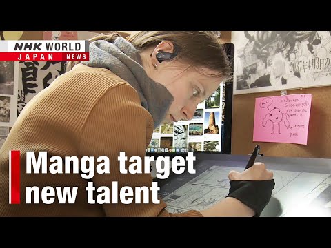 Overseas manga artists make their mark in JapanーNHK WORLD-JAPAN NEWS