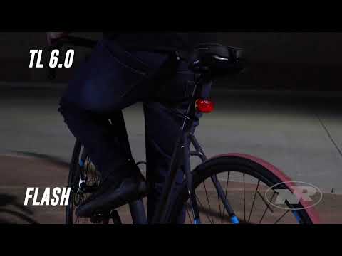 NiteRider TL 6.0 Bright Bike LED Taillight Flash Patterns