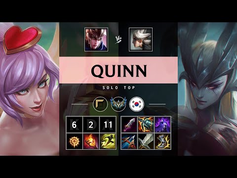 Quinn Top vs Camille - KR Challenger Patch 25.13