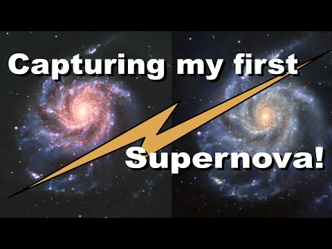 M101: How I captured my first SUPERNOVA SN2023 ixf
