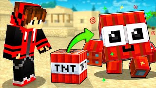 Minecraft, But  Every TNT Is A MOB !!!