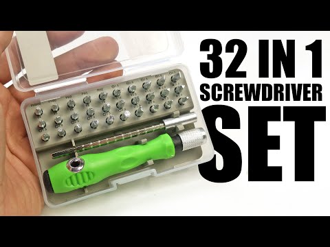 32 In 1 Small Screwdriver Set - Small Electronics Precision Tool Kit from Aliexpress and Amazon