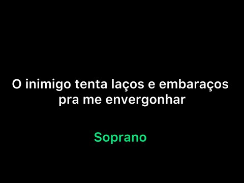 Soprano “Escape + nunca pare de lutar, Jadson Moreno” com letra