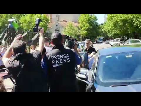 Así recibieron a Axel Kicillof a Casa de Gobierno donde se reúne con Vidal