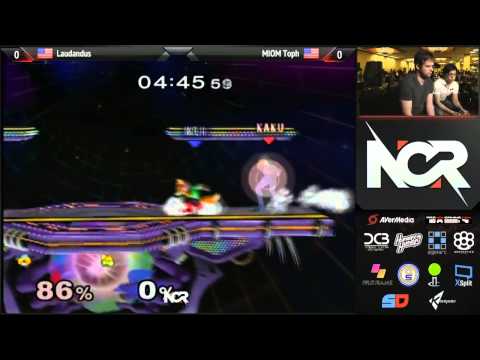 NorCal Regionals 2015 - SSBM - Top 8 - Laudandus (Sheik) vs MIOM Toph (Fox)