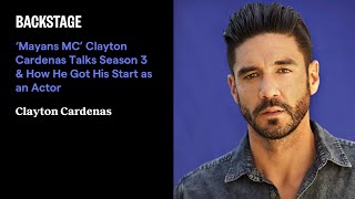 ‘Mayans MC’ Star Clayton Cardenas Talks Season 3 & How He Got His Start as an Actor video