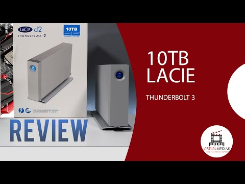LaCie d2 Thunderbolt 3 10TB External Enterprise class Drive  Review