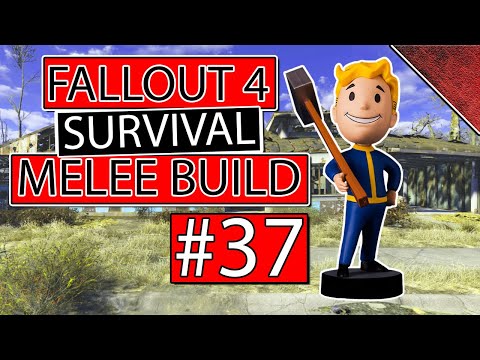 🔴Lets Play Fallout 4 Survival Melee | EP 37 | Open Season or Power Play