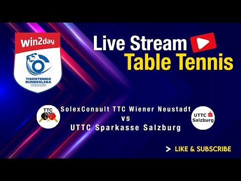 SolexConsult TTC Wiener Neustadt vs UTTC Sparkasse Salzburg -  Grunddurchgang 2023/2024