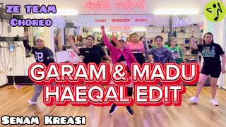 Download lagu GARAM DAN MADU (SAKIT DADAKU) - BY HAEQAL EDIT / TIKTOK VIRAL / ZUMBA / DANCE WORKOUT / ZE TEAM 🖤💜 mp3
