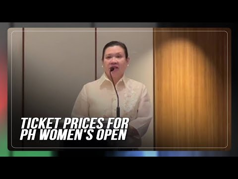 PHILTA releases ticket prices, selling date for Philippine Women's Open | ABS-CBN News