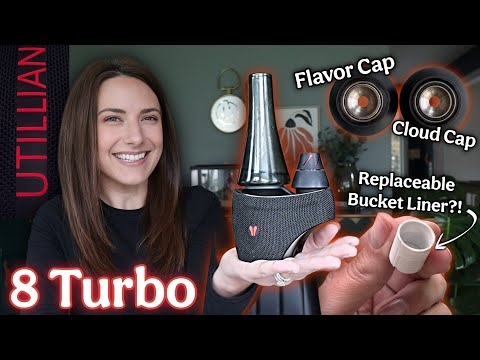 ✨ BRAND NEW ✨ Utillian 8 Turbo 🍯 Rig-atoni | full 💨 demo w/ replaceable ceramic lining?!