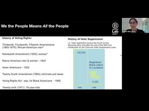 B Lab U.S. & Canada: We the People Means ALL the People: Voting Rights Webinar for Businesses