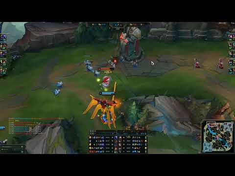 0/1 aatrox deals 1k damage with 1 spell against 3/0 kennen.  Easy towerdive vs fed person?