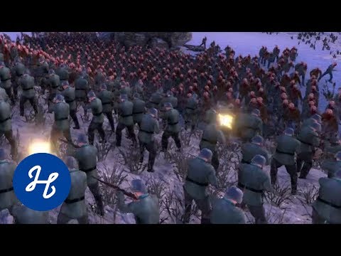 Ultimate Epic Battle Simulator 1000 Runner Zombies vs. 250 German Soldiers