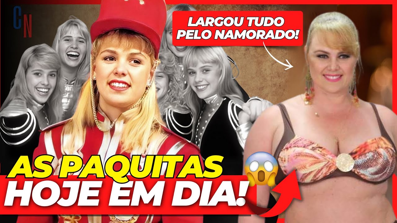 40 ANOS DEPOIS VEJA POR ONDE ANDAM 30 PAQUITAS DA XUXA MAIS FAMOSAS! 😱