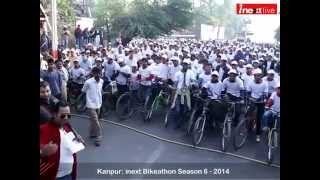preview picture of video 'Kanpur: inext Bikeathon Season 6 - 2014'