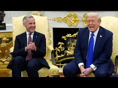 WATCH Trump cracks joke about why trade talks with Canada lag