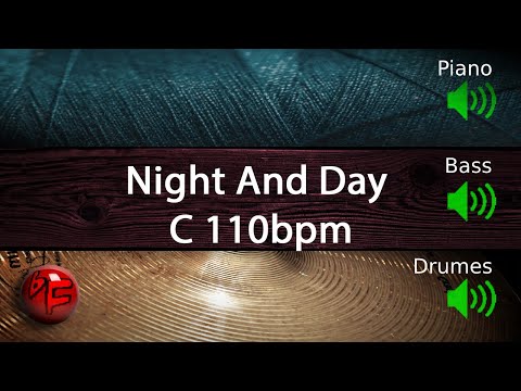Night And Day in C - Backing Track / Play-along (110bpm)