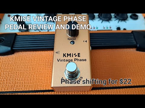 Kmise Vintage Phase Pedal Review and Demo