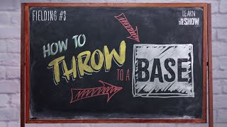 MLB The Show | Learn The Show | How to Throw to a Base
