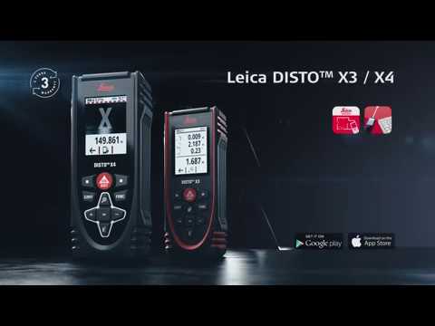 Leica Disto X3  - Disto X4 Intro Video