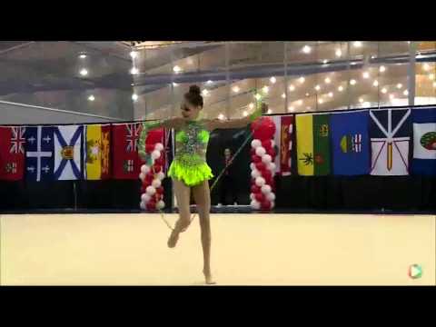 2015 Canadian RG Championships - Katherine Savchenko - Rope - Finals
