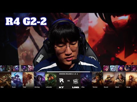 KT vs LNG - Game 2 | Day 7 LoL Worlds 2023 Swiss Stage | KT Rolster vs LNG Gaming G2 full
