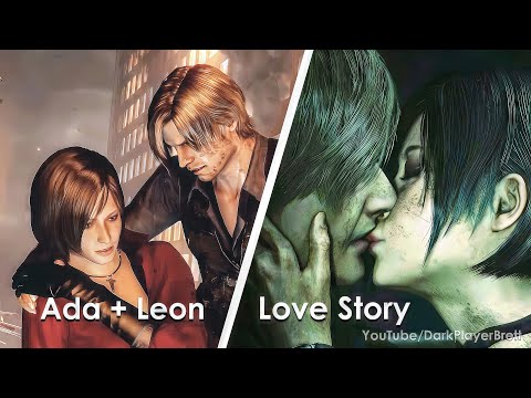 Ada & Leon - All Scenes of Saving Each Other, Flirting and Kisses - Resident Evil Series [1080p]
