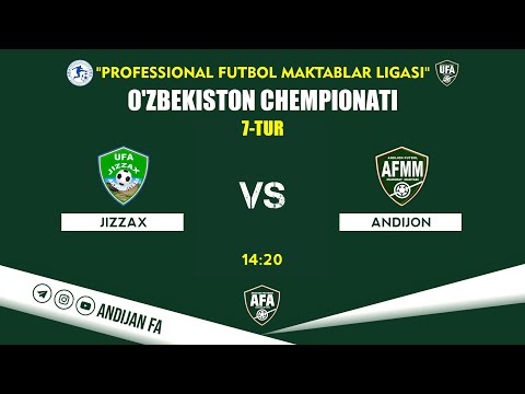 Jizzax - Andijon | Professional futbol maktablar ligasi | 7-TUR
