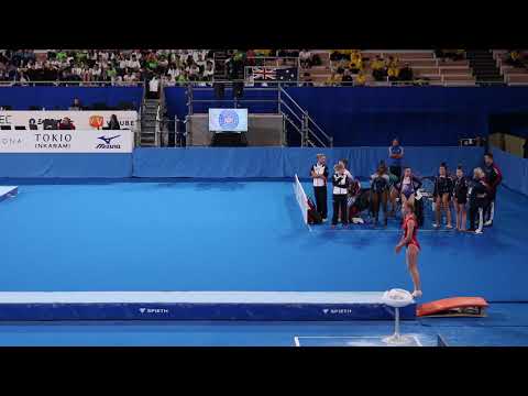 RUS Tumbling 15 16 Women 2nd K Lutkova Finals 2019 WAGs Tokyo