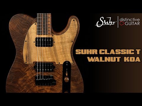 Suhr Classic T Custom Distinctive Select | Walnut & Koa