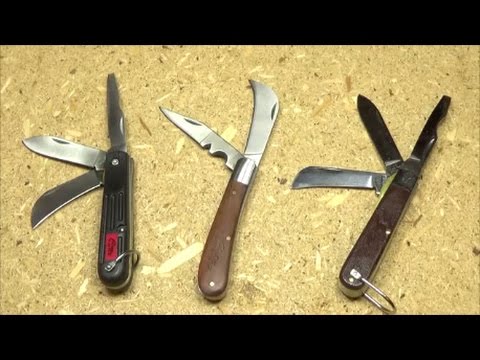 Klein Tools and RiteEdge Electrician and Gardener Knives Video