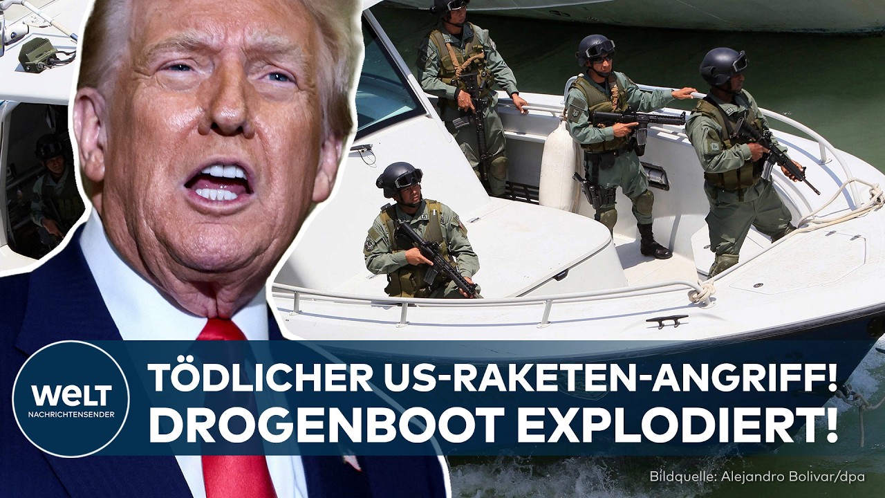 DROGENKRIEG IM PAZIFIK: Vier Tote nach US-Angriff auf See! Militärvideo zeigt Angriff auf Drogenboot