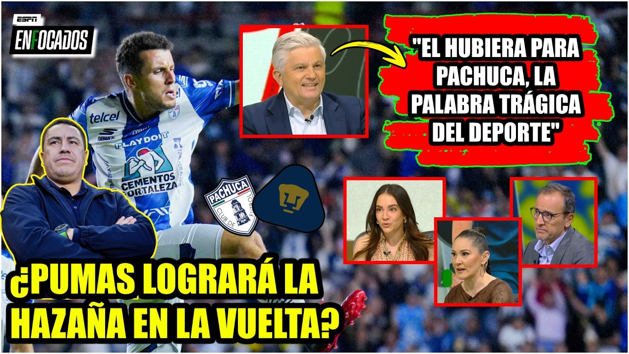 La tragedia de PACHUCA: EL HUBIERA. Si hubiese marcado otro gol iría CÓMODO vs PUMAS | Enfocados