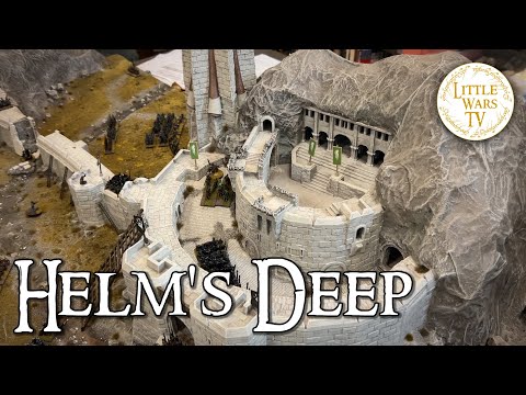 Epic 10mm Helm's Deep Wargame